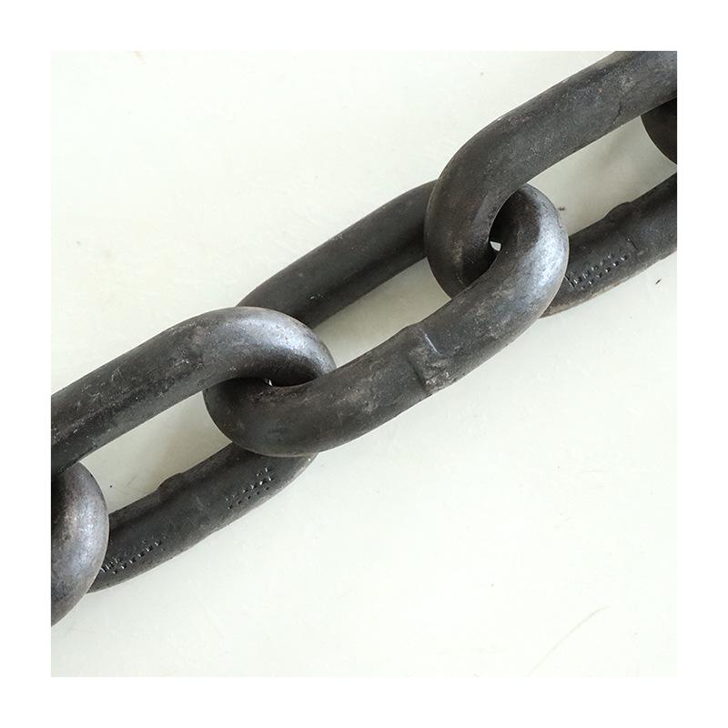G80 High-Strength Manganese Steel Lifting Chain with Round Link for Heavy-Duty Applications