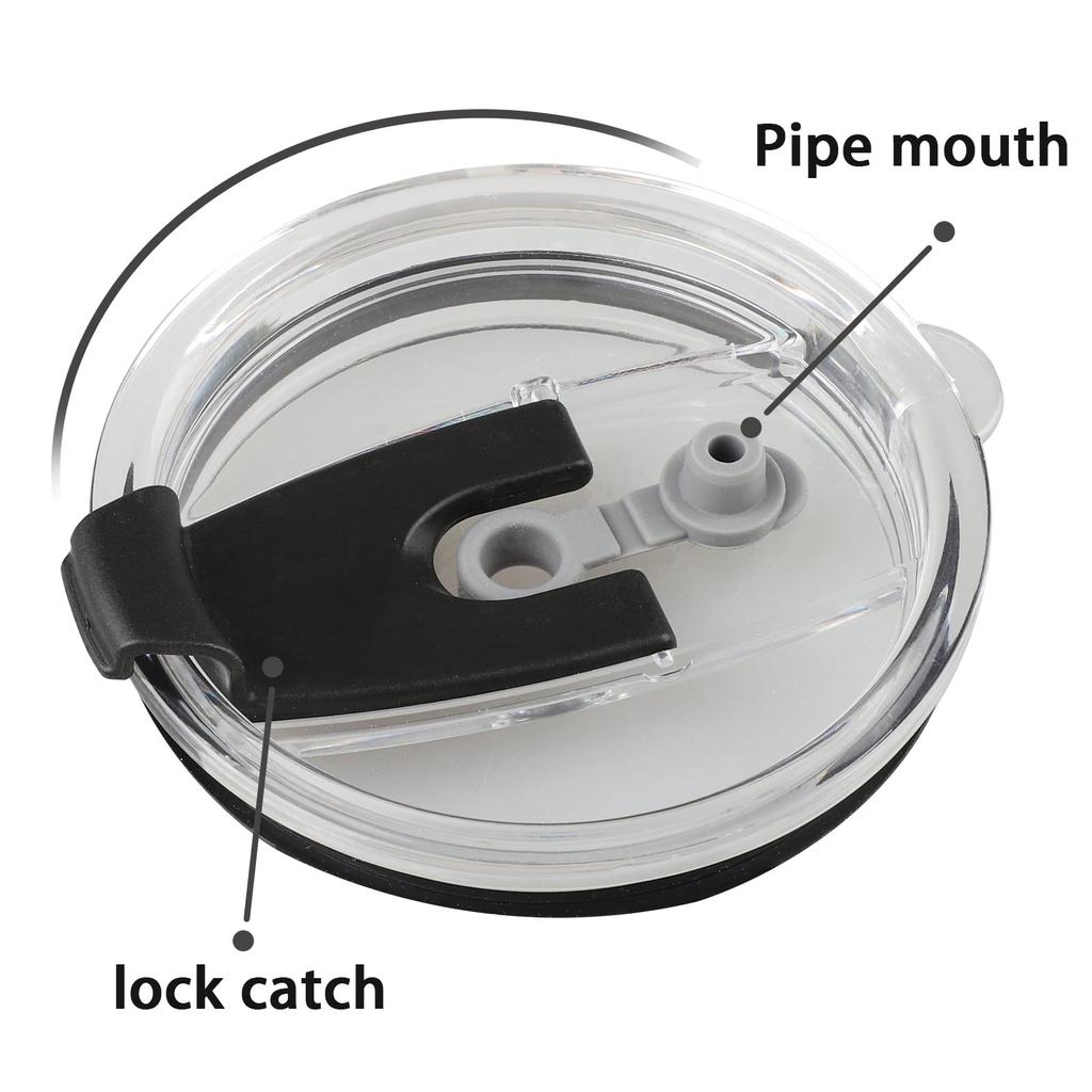 Sealing Cap Replace Water Cup Cap Spill Proof And Proof Cover Mug Insulating Cup Cover Transparent Cover