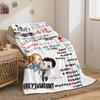 1 double-sided flannel doctor themed blanket, 3D digital printed sofa, air-conditioned room cover blanket