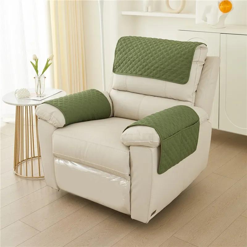 Gestrickte Sofabezüge für Liegesessel, Lazy Boy, elastischer Sofaschutz, Relaxsesselbezug, Lounge-Sesselbezug für Zuhause und Haustiere, kratzfest, 1 Sitzer