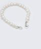 Bonbeau Relief Water Pearl Simple Bracelet 6Mm Relief Rice Grain Freshwater Pearl Layered Bracelet