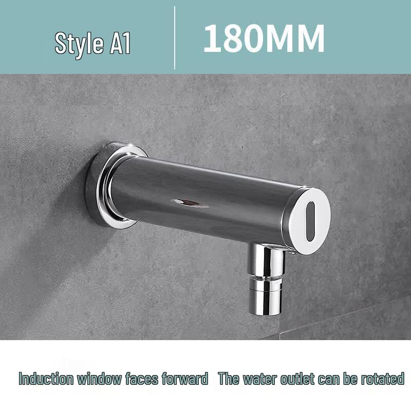 TLXT Wall-Mounted Sensor Basin Faucet