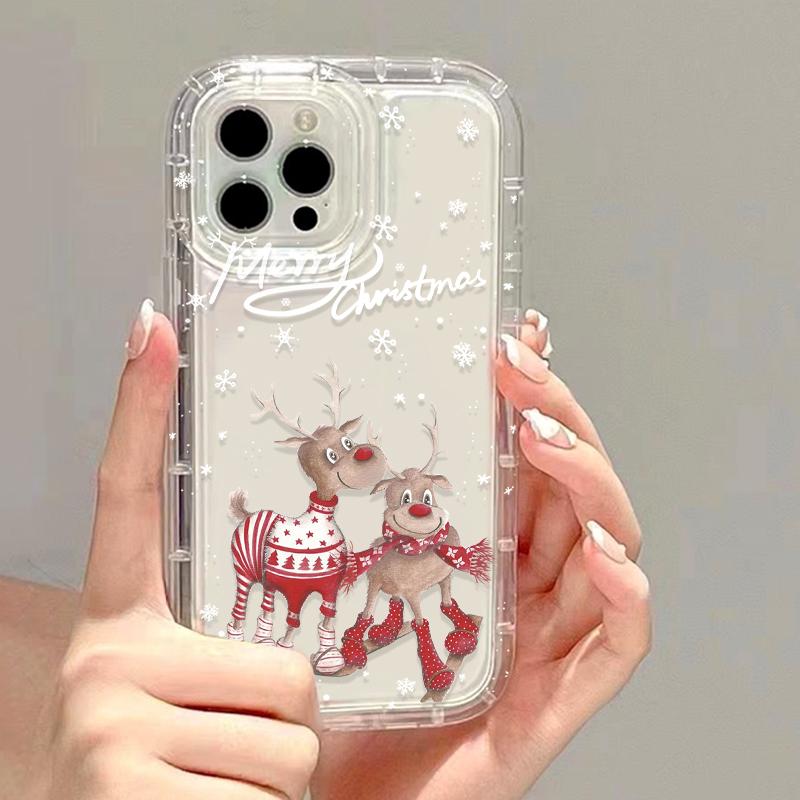 

Счастливого Рождества Чехол Для Samsung A55 5G S24 Ultra A54 A53 A15 A35 S23 S22 S21 S20 FE A34 A33 A32 A14 A13 A12 A52 A51 Мягкий Фунда For S23Ultra 5G
