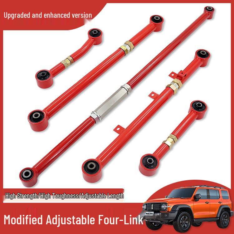 Adjustable Four-Link Thrust Rod for Tank 300 Off-Road Modification