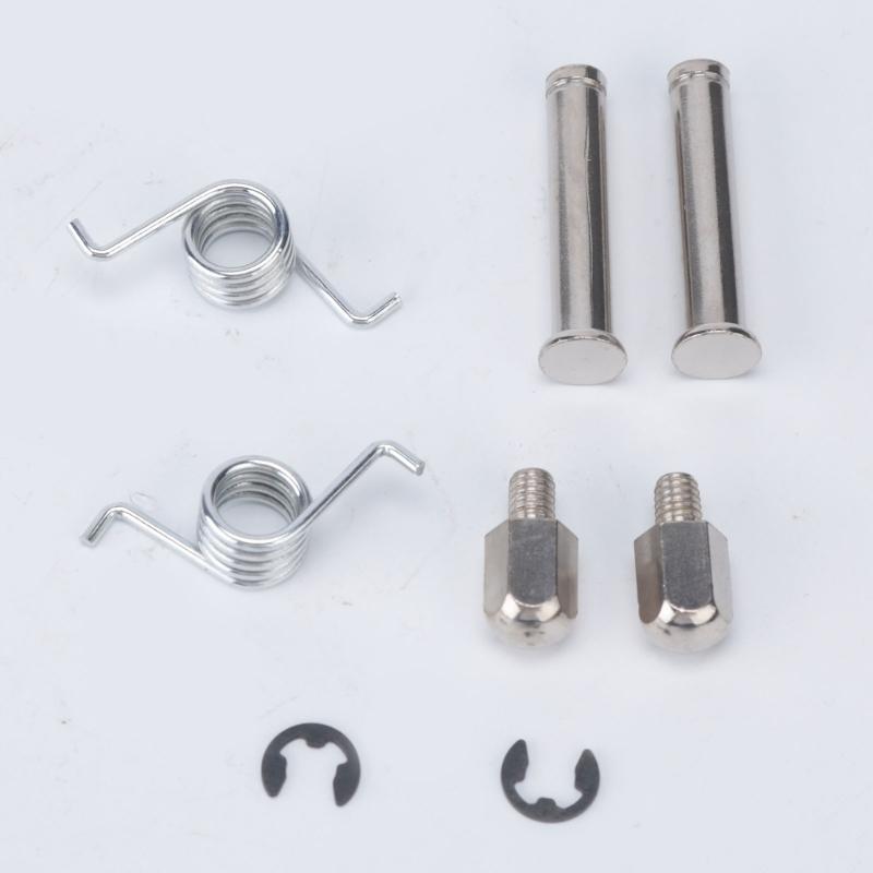 Front Footrest Replacement Set for GSX1300R 1999-2019, ABS Construction with Grooves Across Foot-Contact Areas