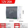 NVVV DIN Rail Switching Power Supply 220V To 12/24V DC Transformer DR/NDR/EDR Series