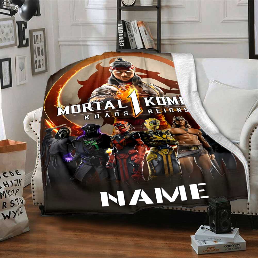 Warner Bros. Works (14) Customize Text Blanket Multi-purpose Personalized Blanket Durable Comfort Great for Chair Bedding Sofa Living Room