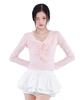 Alkialka Lace Trim Long Sleeve (Light Pink)