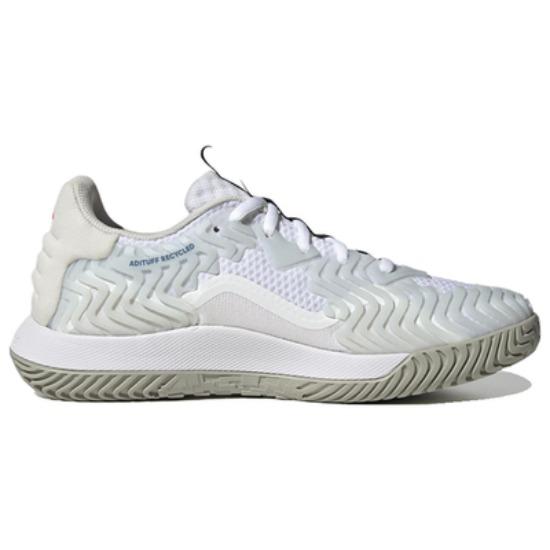 Adidas Solematch Control Cloud White Core Black Lucid Blue HQ8436