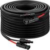 JMUYTOP Pure Copper Solar Panel Cable 4 MM2 12AWG with Flame Retardant For EcoFlow/zendure/jackery/oukite Roof Solar Generators