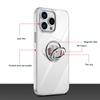 Free Rotate Ring Holder Clear Soft Tpu Case For Iphone 14 13 12 11 Pro Max Mini Xr X Xs 7 8 Plus Se 2020 Cover