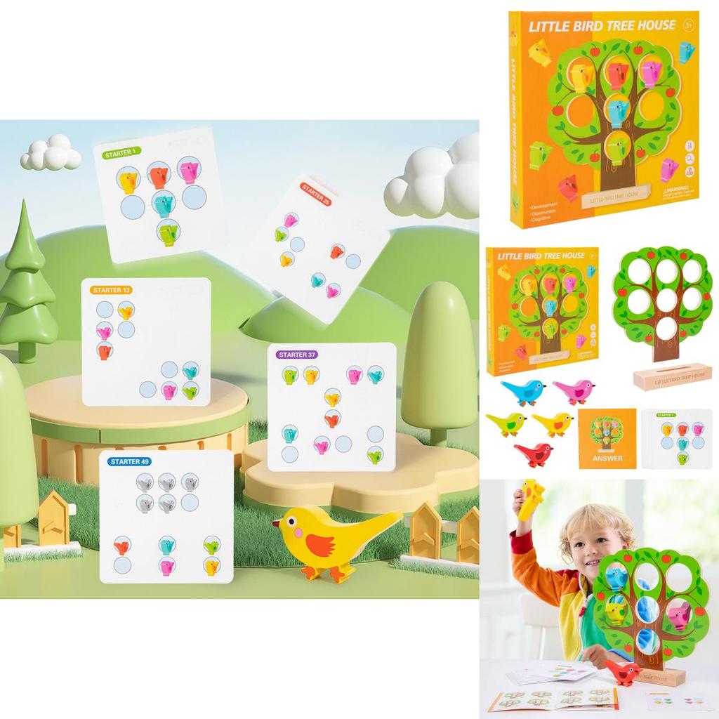 Educational Wooden 3d Puzzle For Children Learning Logic And Spatial Skills