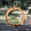 Funn Solo Narrow Wide Chainring, 104mm BCD (34T, Orange)