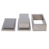 Stampo a Pre-pressa 2x4" Alluminio Pressa a Caldo Superficie Liscia Dimensione Popolare per Macchina per Rosin Press