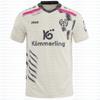 202526 MAINZ 05 Borta Fotbollströja Herr Kortärmad Andningsbar Mjuk Fläktversion Match Träning Fotbollströja Vuxen Sportkläder