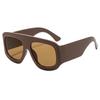 Oversized Thick Frame Aviator Sunglasses Fashion Cool Unisex Sun Glasses
