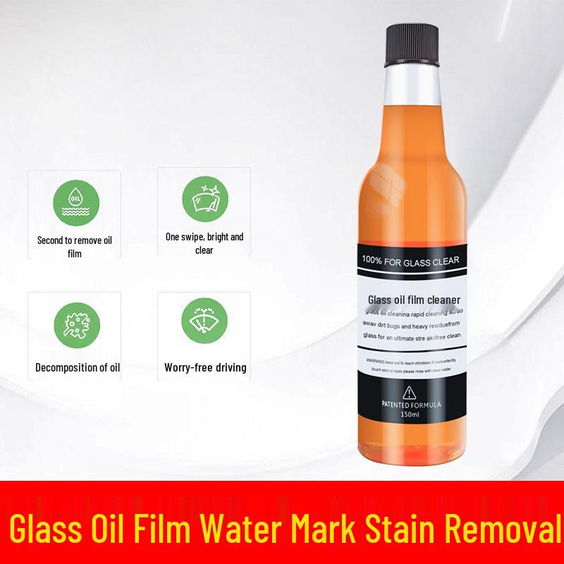 

Удалитель масляной пленки - Очиститель и обезжириватель для лобового стекла для автомобиля и окон жёлтый