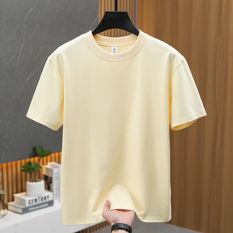 ROMON Men's Summer Loose Fit Short Sleeve T-Shirt