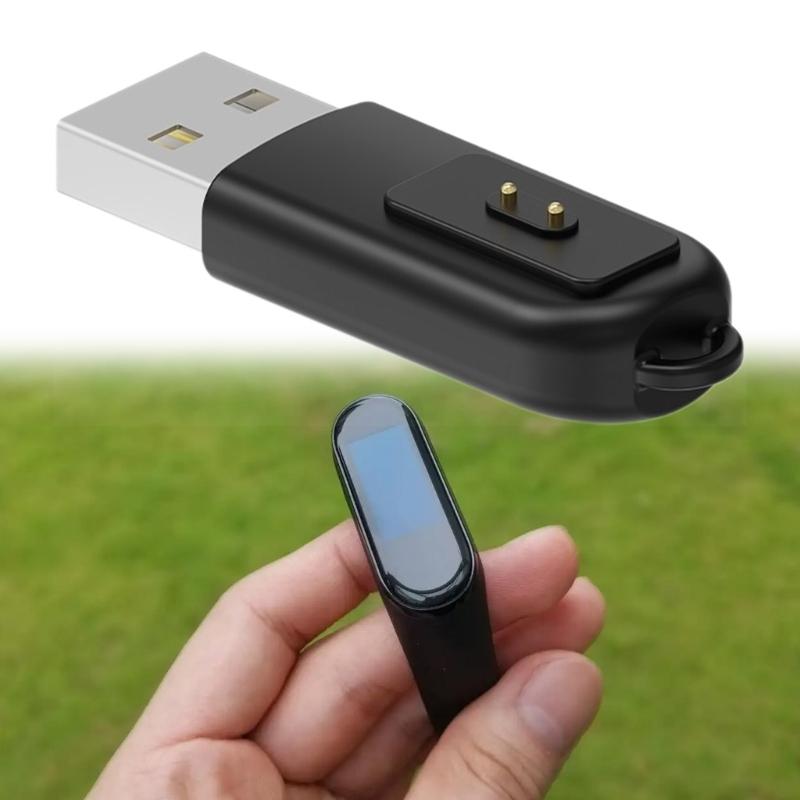 Magnetic Charging Adapter for Band 9/8 90 Degree USB Charging Connector Watch Charging Adapter Portable