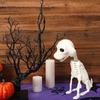 Wysokiej Jakości Halloweenowa Rzeźba Szkieletu Psa Szkielet Zwierzęcia Szkielet Na Festiwal Dekoracja Zewnętrzna Wewnętrzna T6b8