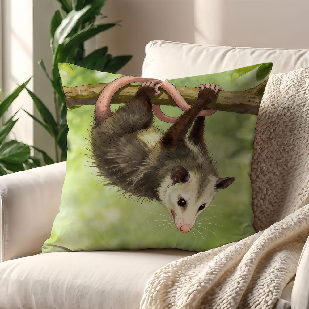 Modern Opossum cushion cover Best Home Office Coffee Pillow Sofa Printing Decoration Room Shop Car Nordic Simplicity Hit