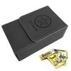 Luganud Card Deck Case, Non-Slip Leather Tarot Card Case | Strong Protective Card Storage Box for Trading Cards