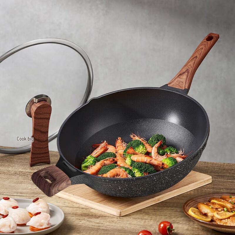 

COOKER KING Diamond III 34cm Non-stick Wok