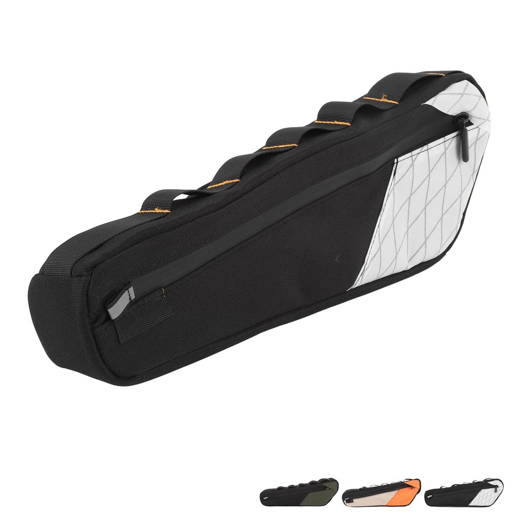 Torba Rowerowa na Ramę 2.5L Sakwa Trójkątna na Rower na Telefon Portfel Klucze Narzędzia Rower Szosowy Górski Dojazdy Bi