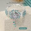 Korean Style Women's High-End Quartz Watch with Silicone Strap - Classic & Stylish Design