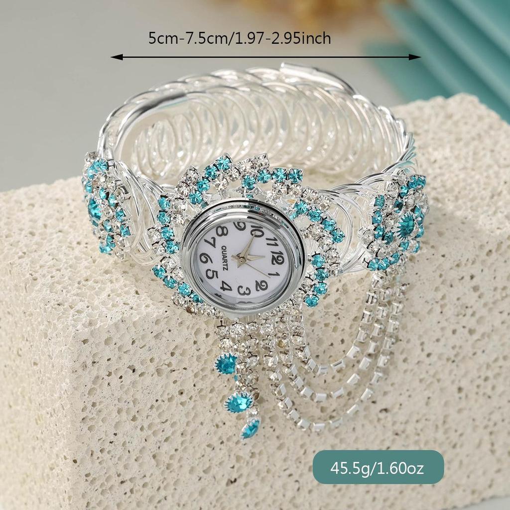 Korean Style Women's High-End Quartz Watch with Silicone Strap - Classic & Stylish Design