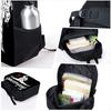 16.5In Games Console Knapsack with Headphone Jack for Boys/Girls Best Gifts 2D Flat Animated Backpack for Children School Carrier