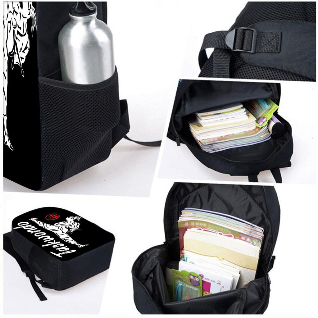 16.5In Games Console Knapsack with Headphone Jack for Boys/Girls Best Gifts 2D Flat Animated Backpack for Children School Carrier