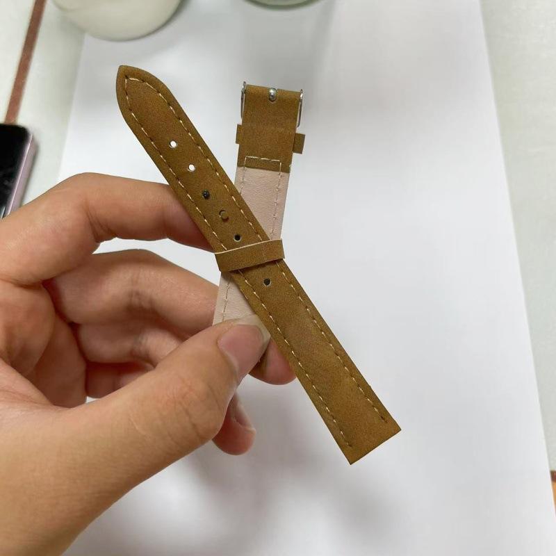 Uhrenzubehör, Unisex Buntes Lederarmband PU-Lederarmband, Studenten Dornschließe Lederarmband Armband