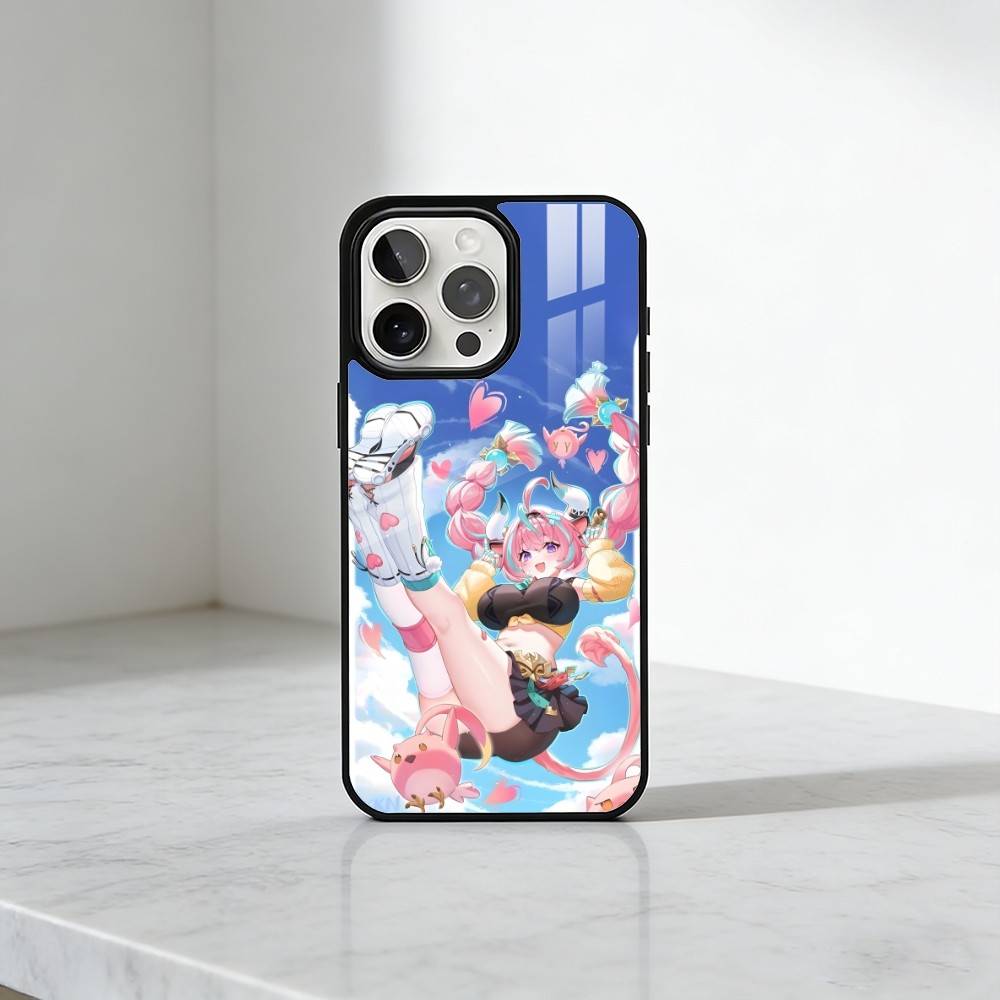 Чехол для телефона Genshin Impact  Девушка-Бык  V-Varesa Для iPhone 17, 16, 15, 14, 13 Plus, Pro Max Магнитный Для Magsafe Беспроводной Зарядки iPhone15PROMAX