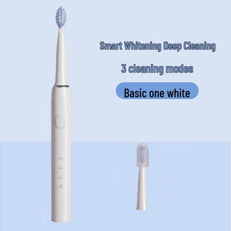 Adult Three-Speed Soft Bristle Sonic Electric Toothbrush with USB Charging