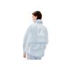 FILA Functional Warm Logo Long Sleeve Cotton Jacket Women jackets Sunlight-Blue F11W249918F-LB