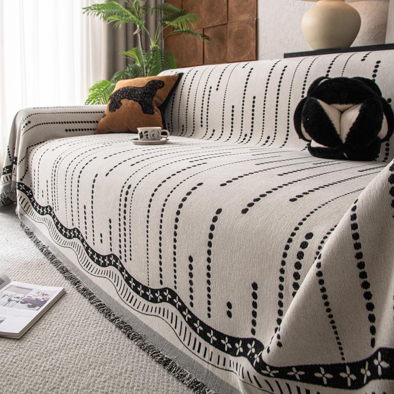 

Утолщенные чехлы для диванов Nordic Solid Color Anti-slip Couch Protector Slipcover Chair Blanket for Living Room Decor Accessories 180*230cm