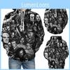 Soft And Comfortable 3d Printed Skull Hoodie For Men And Women With Drawstring Hood