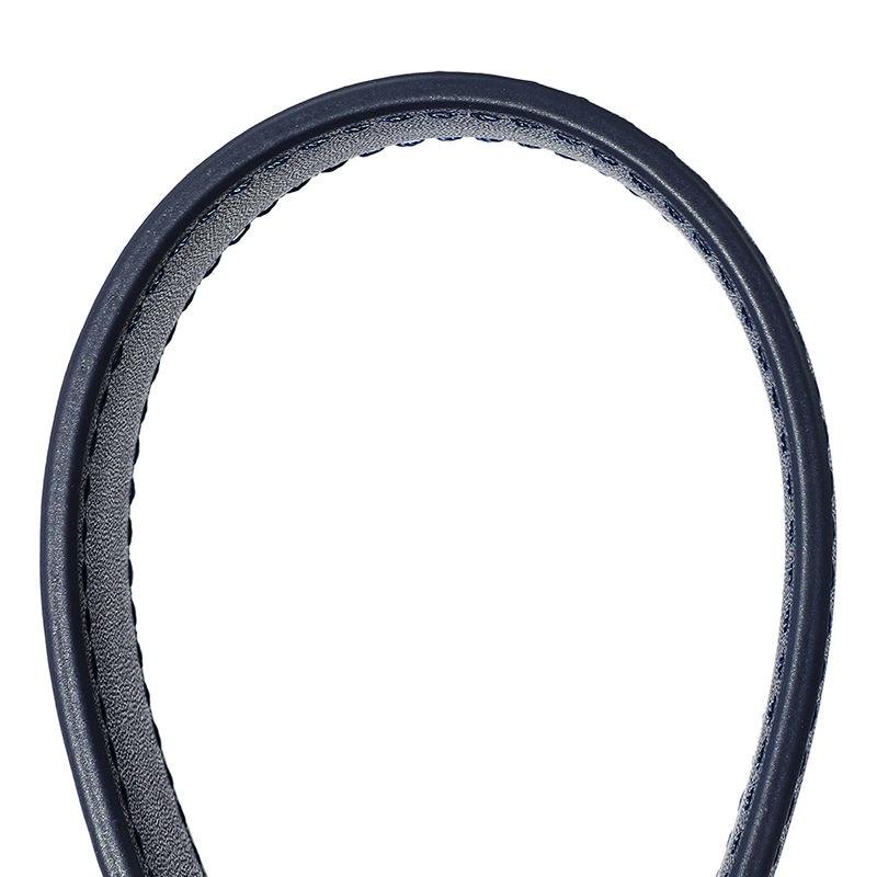 Black Cowhide Leather Shoulder Bag Strap A-72 Replacement Accessory for Women's Bags