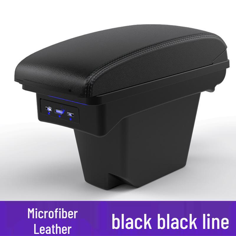 Russian Version 13 Citroën C4 Central Armrest Storage Box & Accessories