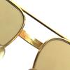 Excellent Cartier Sunglasses Santos De Cartier Gold Bordeaux Mens Used
