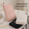 Compact Makeup Brush & Eyebrow Pencil Storage Bag - Foldable, Moisture-proof Beauty Tool Kit