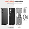 For Samsung A34 Slide Camera Lens Protector Armor Case For Samsung Galaxy A34 Magnetic Car Holder Phone Cover Coque A34 5G Cases