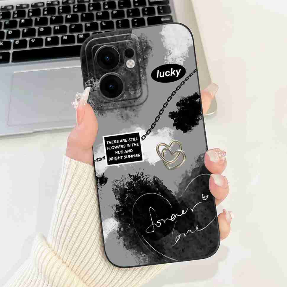Para Oppo Reno 13F 5G Funda Antigolpes Transparente Silicona TPU Cubierta Trasera Carcasa Suave Para Oppo Reno13F Reno13 F 5G CPH2699 Fundas
