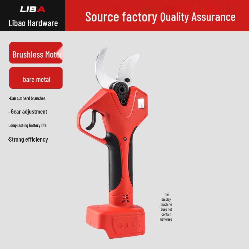 Cordless Electric Pruning Shears with Lithium Battery for Outdoor Garden and Fruit Tree Branches