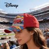Disney Lightning McQueen Baseball Cap Car Sun Protection Visor Breathable Knitted Visor Outdoor Casual Style Crochet Visor McQueen Baseball Cap