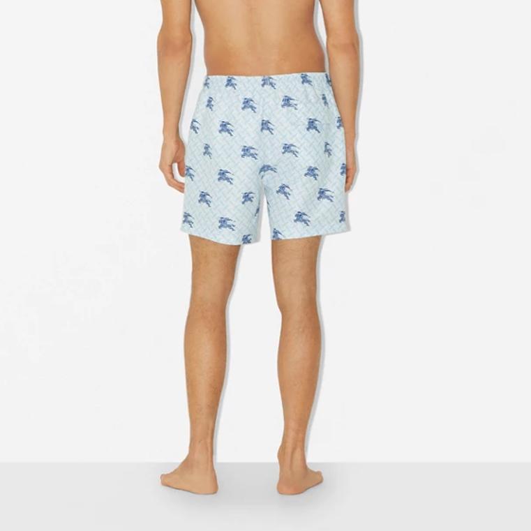 Burberry SS23 Beach Shorts Men's Blue 80722481