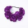 Bohemian Rose Wreath Headband for Halloween Party