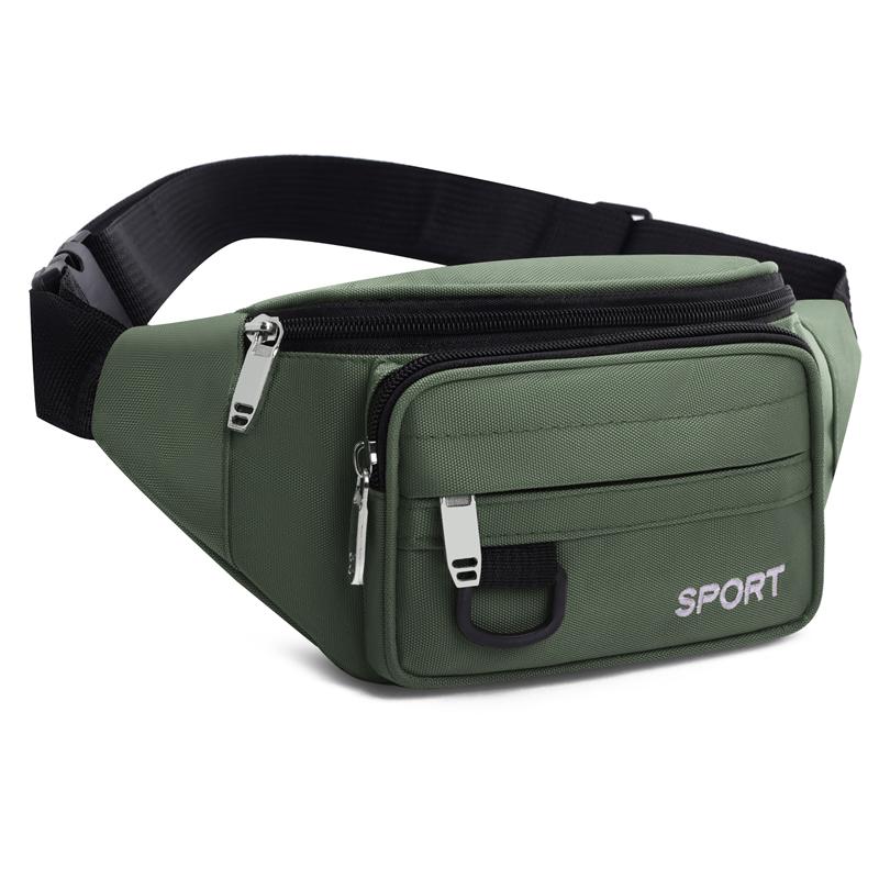 Men's Waterproof Waist Bag - Large Capacity Outdoor Sports Pack for Phone/Wallet (Durable Wear-Resistant Fanny Pack)