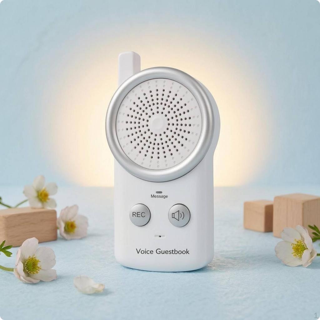 Voice Message Device Light Pink Player Perforated